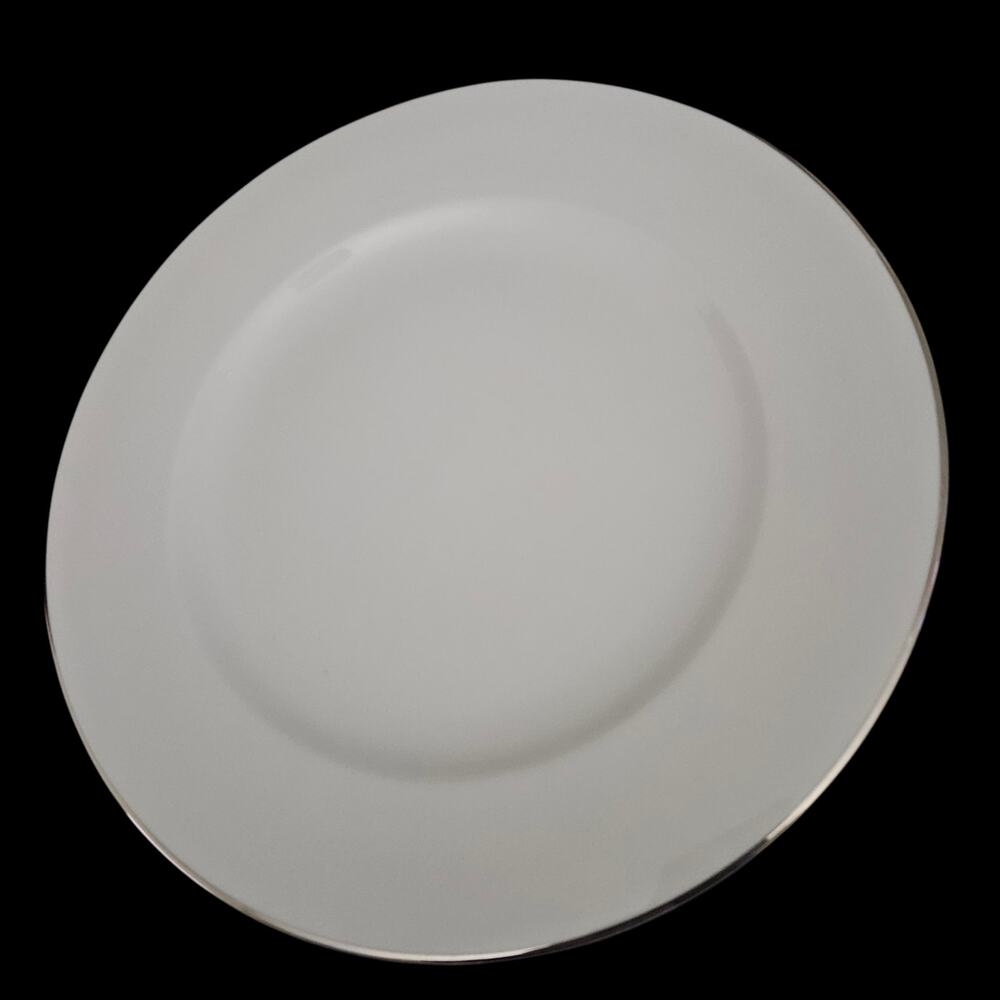 Chef Patrick's Classics Signature Collection White China Dinner Plates Set of 2